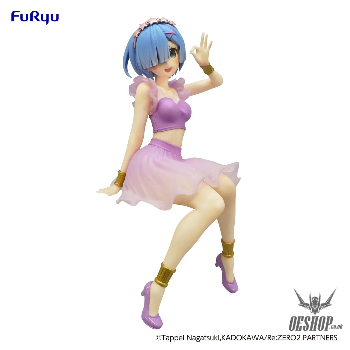 Furyu ZERO Starting Life in Another World Rem / Twinkle Party Noodle Stopper PVC Statue - 14 cm Action & Toy Figures