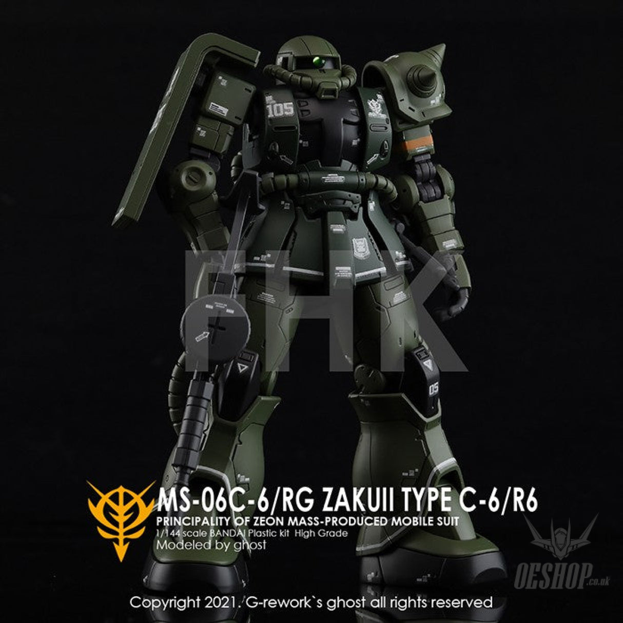 G-Rework Decals - [HG] MS-06C-6/R6 Zaku II CD-HO-25 G-Rework 4.99 OEShop