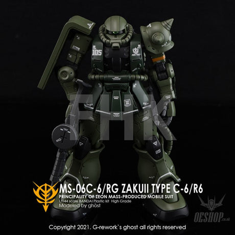 G-Rework Decals - [HG] MS-06C-6/R6 Zaku II CD-HO-25 G-Rework 4.99 OEShop