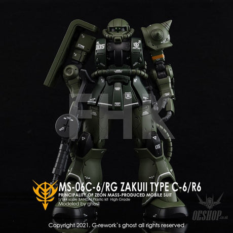 G-Rework Decals - [HG] MS-06C-6/R6 Zaku II CD-HO-25 G-Rework 4.99 OEShop