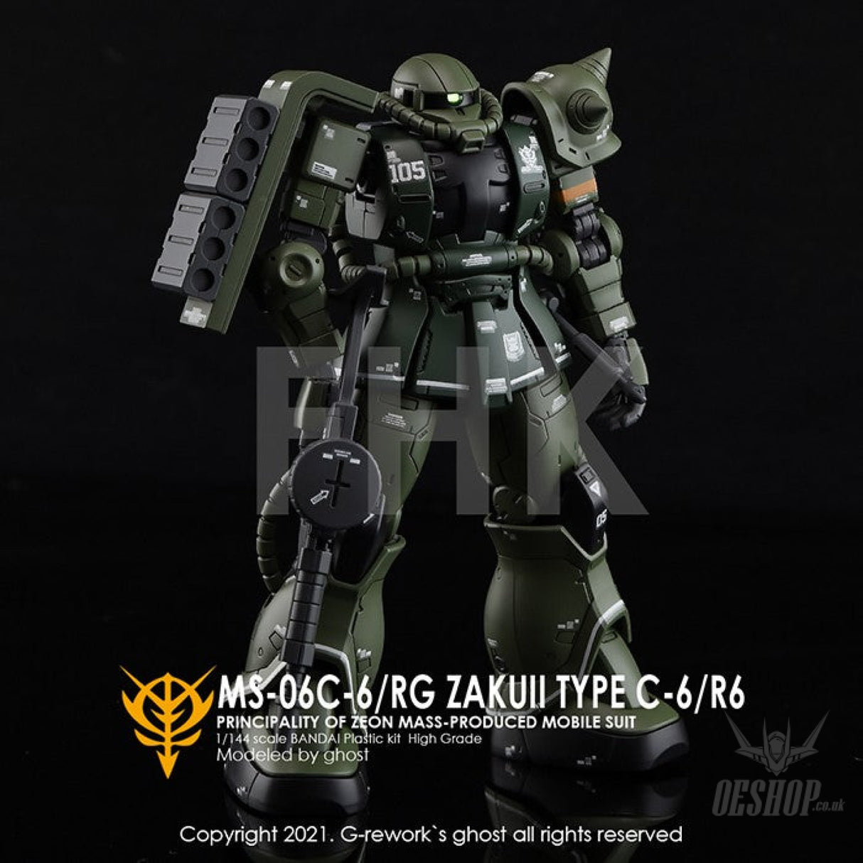 G-Rework Decals - [HG] MS-06C-6/R6 Zaku II CD-HO-25 G-Rework 4.99 OEShop