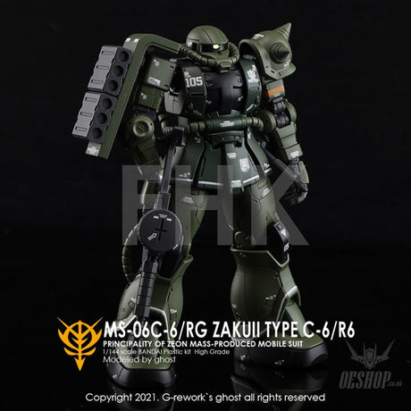 G-Rework Decals - [HG] MS-06C-6/R6 Zaku II CD-HO-25 G-Rework 4.99 OEShop