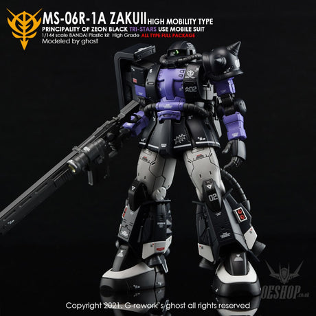 G-Rework Decals - [HG] Origin MS-06R-1A Zaku II (Black Tri-Stars Full Set) CD-H152 G-Rework 7.99 OEShop