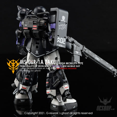G-Rework Decals - [HG] Origin MS-06R-1A Zaku II (Black Tri-Stars Full Set) CD-H152 G-Rework 7.99 OEShop