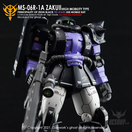 G-Rework Decals - [HG] Origin MS-06R-1A Zaku II (Black Tri-Stars Full Set) CD-H152 G-Rework 7.99 OEShop