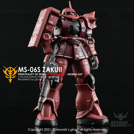 G-Rework Decals - [HG] Origin MS-06S Zaku II (Char Aznable) CD-HO-01 G-Rework 4.49 OEShop