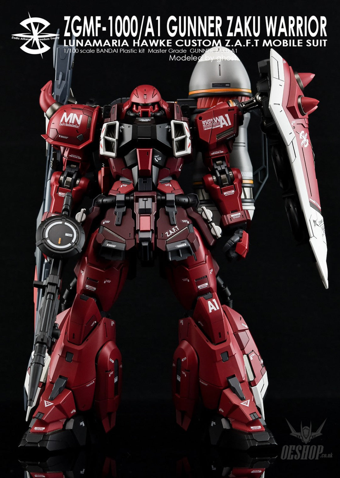 G-Rework Decals - [MG] Gunner Zaku Warrior CD-M211 G-Rework 5.99 OEShop
