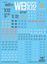 G-Rework Decals - [PG] Unleashed RX-78-2 Gundam CD-P19 G-Rework 9.99 OEShop