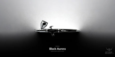 Gaahleri Ace Series Aventus Black Aurora 0.2 & 0.4mm Airbrush - Airbrushes