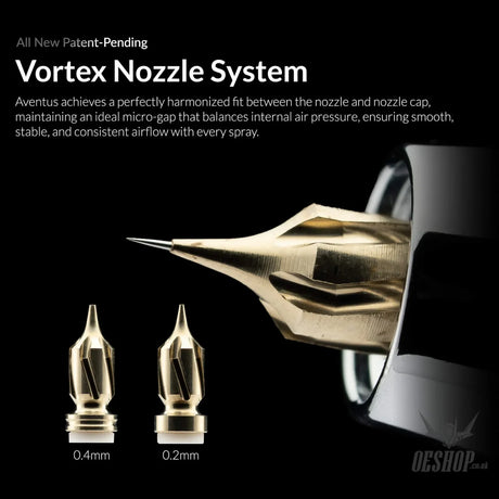 Gaahleri Ace Series Aventus Black Aurora 0.2 & 0.4mm Airbrush - Airbrushes