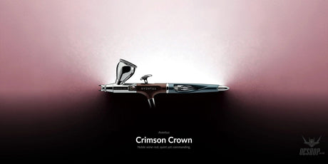 Gaahleri Ace Series Aventus Crimson Crown 0.2 & 0.4mm Airbrush - Airbrushes