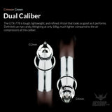 Gaahleri Ace Series Aventus Crimson Crown 0.2 & 0.4mm Airbrush - Airbrushes
