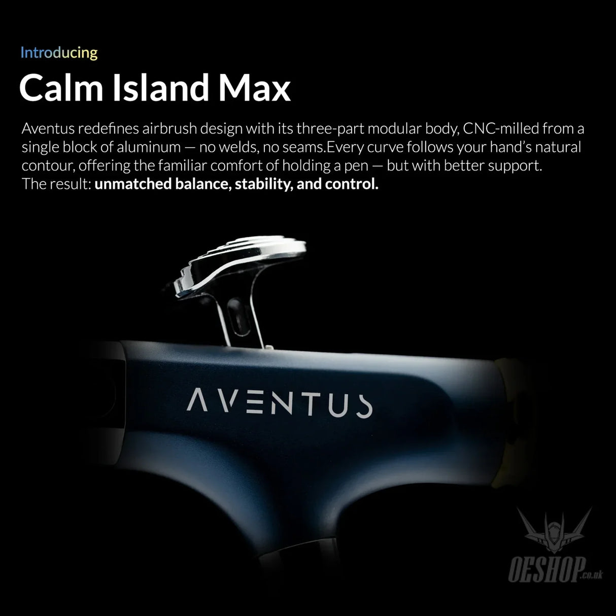 Gaahleri Ace Series Aventus Midnight Tide Rex Ver. 0.2 & 0.4mm Airbrush - Airbrushes