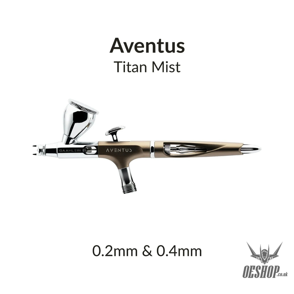 Gaahleri Ace Series Aventus Titan Mist 0.2 & 0.4mm Airbrush - Airbrushes