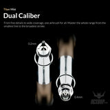 Gaahleri Ace Series Aventus Titan Mist 0.2 & 0.4mm Airbrush - Airbrushes