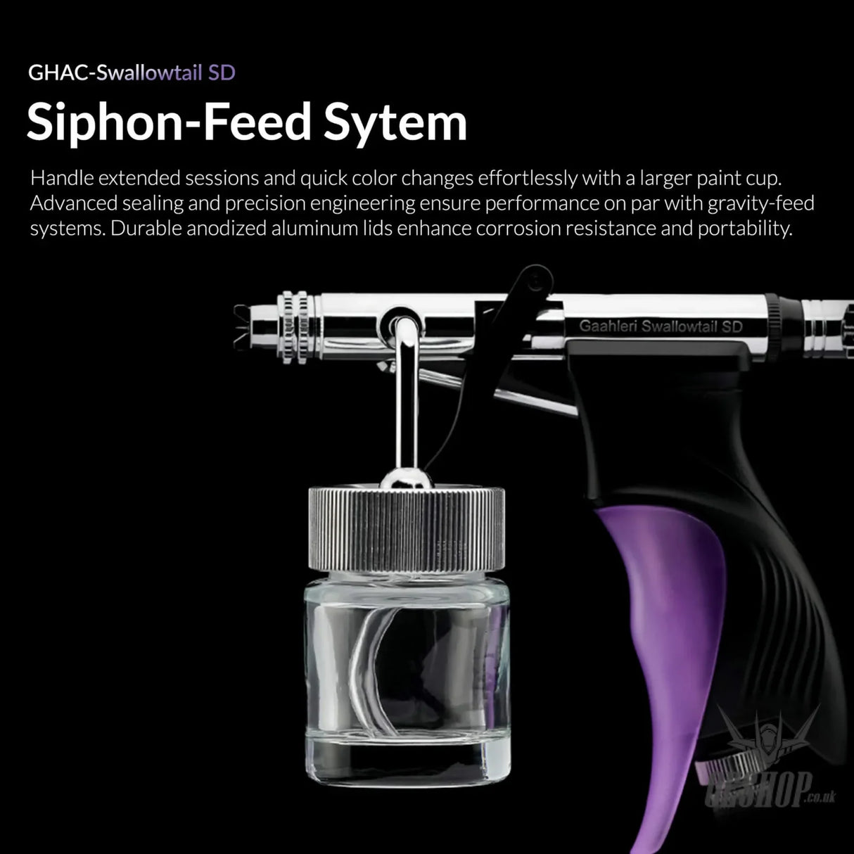 Gaahleri Ace Series GHAC-Swallowtail SD Airbrush Airbrushes