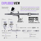 Gaahleri Advanced Series GHAD-39 Airbrush Airbrushes