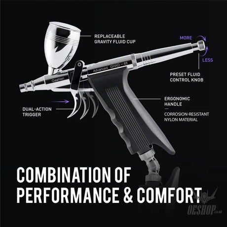 Gaahleri Advanced Series GHAD-68 Airbrush Airbrushes