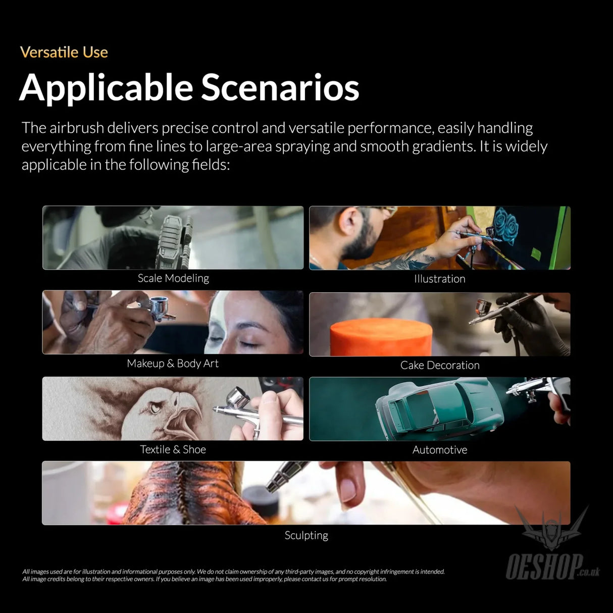 Gaahleri Advanced Series Seeker 0.3 & 0.5mm Airbrush - Airbrushes