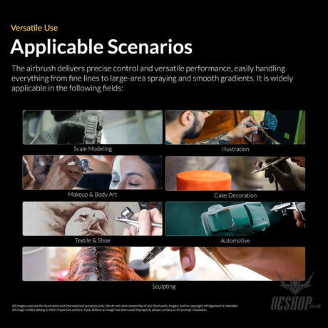 Gaahleri Advanced Series Seeker 0.3 & 0.5mm Airbrush - Airbrushes