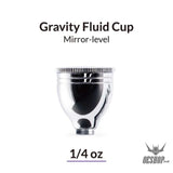 Gaahleri Mirror-Level Gravity Fluid Airbrush Cup 40546: 1/4oz 7ml Airbrush Accessories