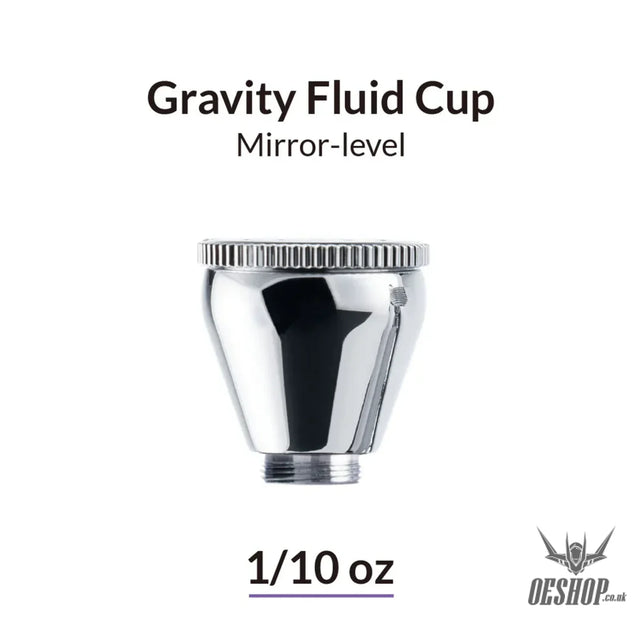 Gaahleri Mirror-Level Gravity Fluid Airbrush Cup 40997: 1/10oz 3ml Airbrush Accessories