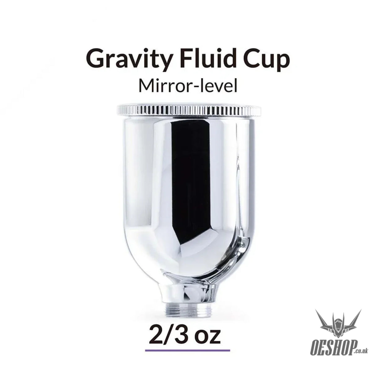 Gaahleri Mirror-Level Gravity Fluid Airbrush Cup 42274: 2/3oz 20ml Airbrush Accessories