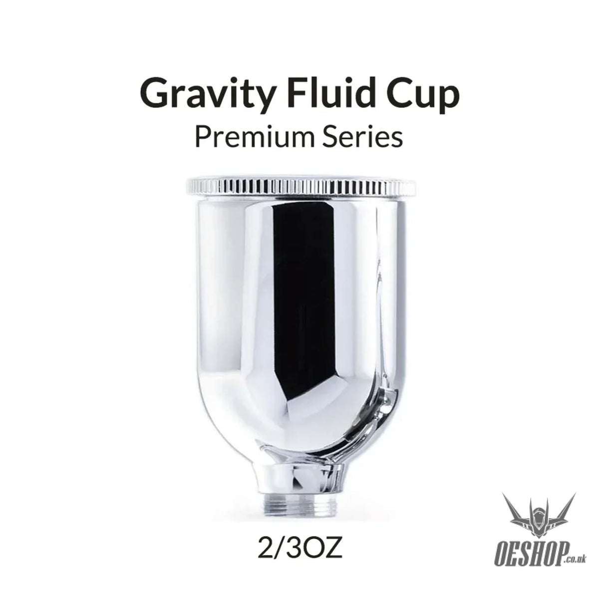 Gaahleri Airbrush Cup Ultra Mirror-Level Gravity Fluid Airbrush Cup - 44254: 2/3oz 20ml - Airbrush Accessories