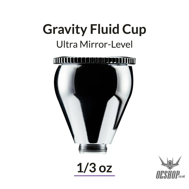 Ultra Mirror-Level Gravity Fluid Airbrush Cup Airbrush Accessories