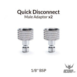 Gaahleri Airbrush Quick Male Adapter (2PCS) Airbrush Accessories