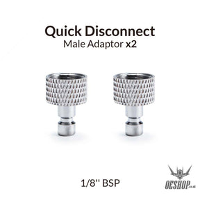 Gaahleri Airbrush Quick Male Adapter (2PCS) Airbrush Accessories