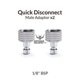 Gaahleri Airbrush Quick Male Adapter (2PCS) Airbrush Accessories