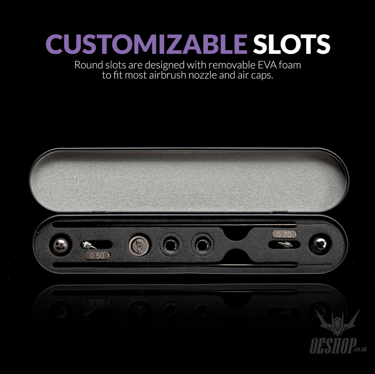 Gaahleri Airbrush Storage Box Airbrush Accessories