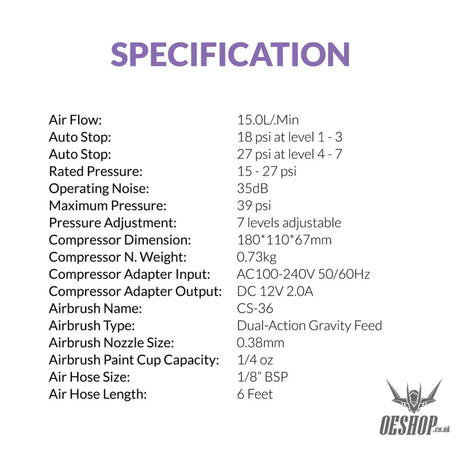 Gaahleri Ambition Series GTS-06 Serenair Mini Compressor Compressor