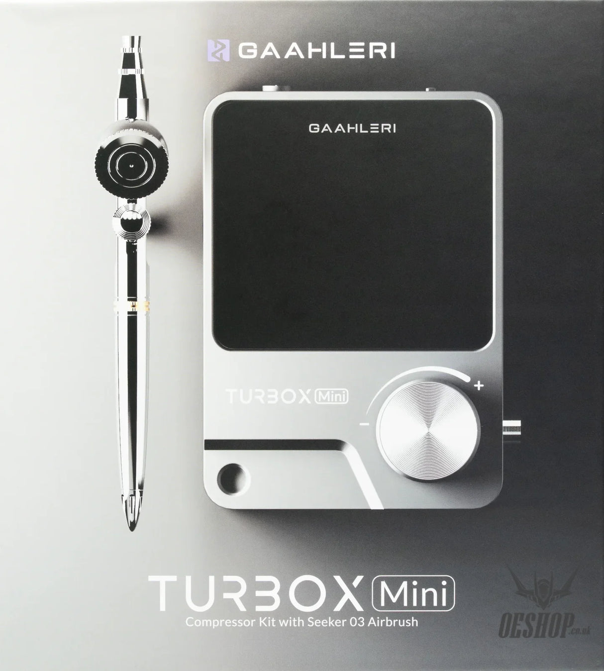 Gaahleri Ambition Series Turbox Mini Air Compressor Kit with Seeker 03 UK Ver. - Compressor