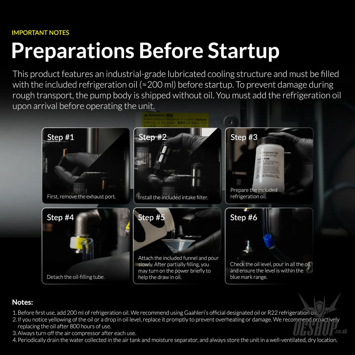 Gaahleri Apex Force Series GTX-778 Air Compressor Compressor