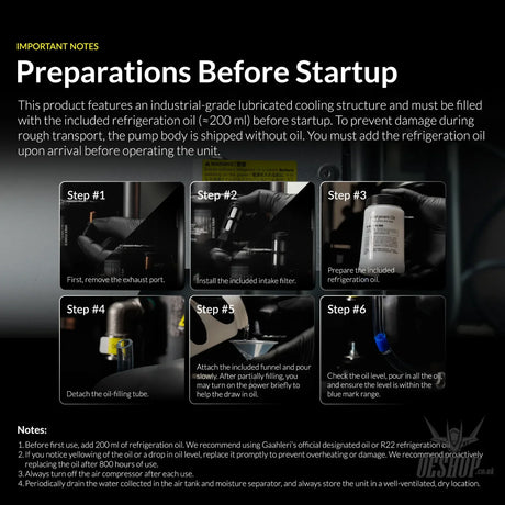 Gaahleri Apex Force Series GTX-778 Air Compressor Compressor