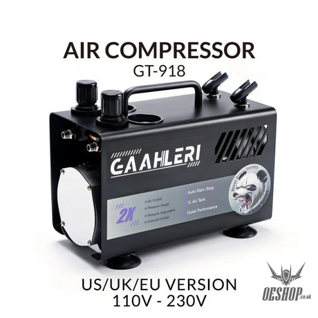 Gaahleri Dual Drive Series Airbrush Air Compressor GT-918 Compressor
