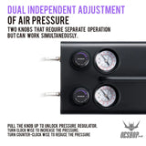 Gaahleri Dual Drive Series Airbrush Air Compressor GT-918 Compressor
