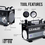 Gaahleri Dual Drive Series Airbrush Air Compressor GT-918 Compressor