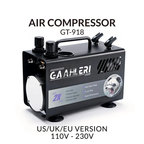 Gaahleri Dual Drive Series Airbrush Air Compressor GT-918 Compressor
