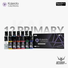 Gaahleri Kaleido ColorWorks 12 Primary Colors Set Painting Consumables
