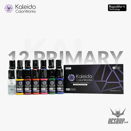 Gaahleri Kaleido ColorWorks 12 Primary Colors Set Painting Consumables