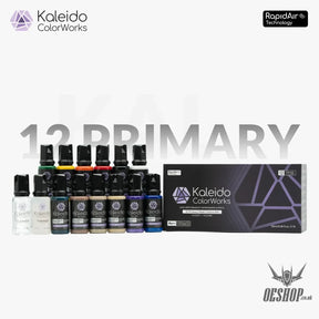 Gaahleri Kaleido ColorWorks 12 Primary Matt Colors Set - Painting Consumables