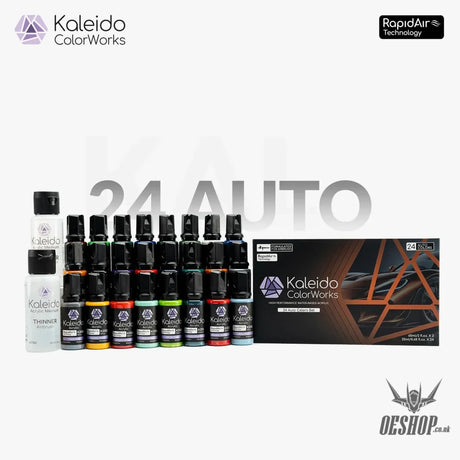 Gaahleri Kaleido ColorWorks 24 Auto Colors Set Painting Consumables