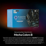 Gaahleri Kaleido ColorWorks 24 Mecha Colors Set B - Painting Consumables