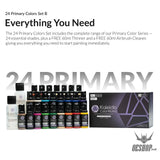 Gaahleri Kaleido ColorWorks 24 Primary Colors Set B - Painting Consumables