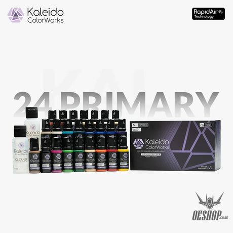 Gaahleri Kaleido ColorWorks 24 Primary Colors Set B - Painting Consumables