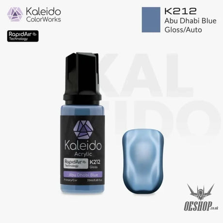 Gaahleri Kaleido ColorWorks Acrylic Paints - Auto Colours 20ml - K212 Abu Dhabi Blue - Painting Consumables