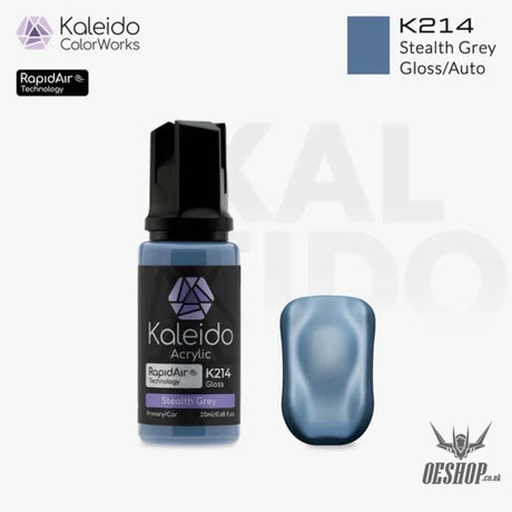 Gaahleri Kaleido ColorWorks Acrylic Paints - Auto Colours 20ml - K214 Stealth Grey - Painting Consumables